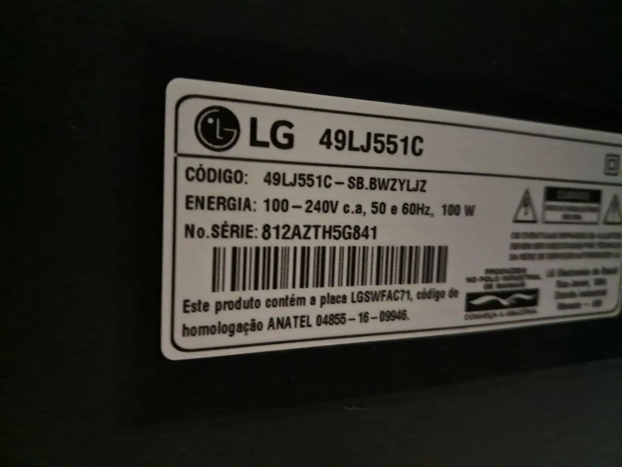 TV LG 49pol - Foto 3