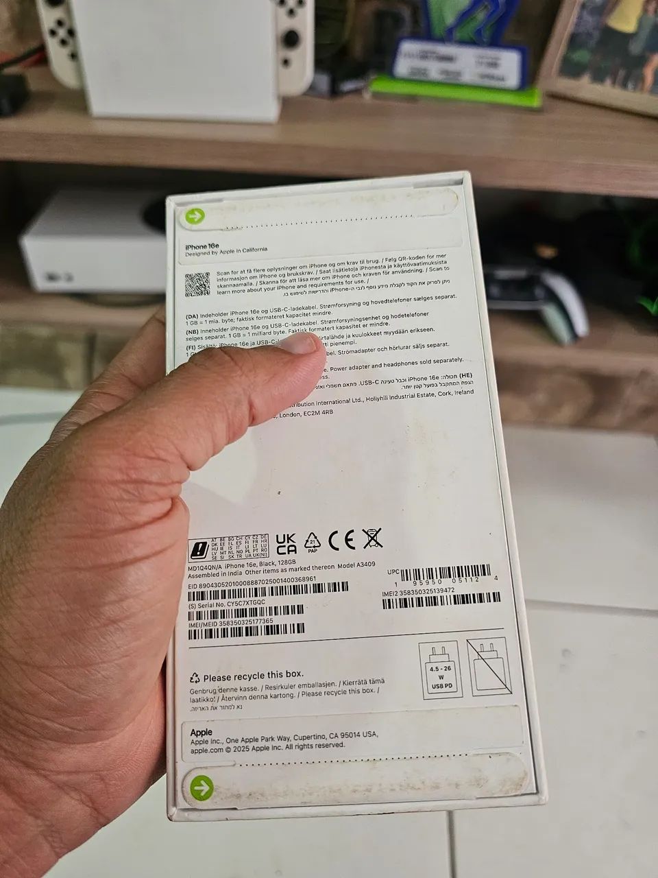 iPhone 16e 128 lacrado  - Foto 2