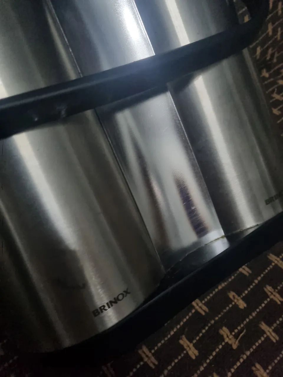 Garrafa térmica Inox dupla 1,8 LT  - Foto 3
