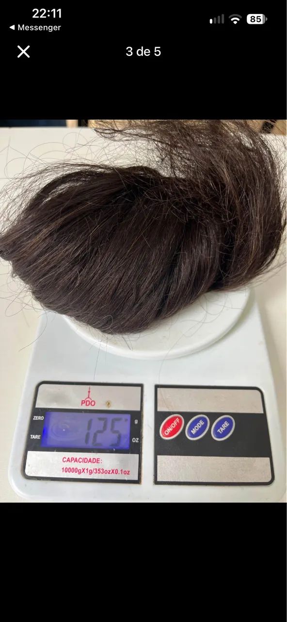 MEGA HAIR - CABELO HUMANO  | 50 CM | 125 G