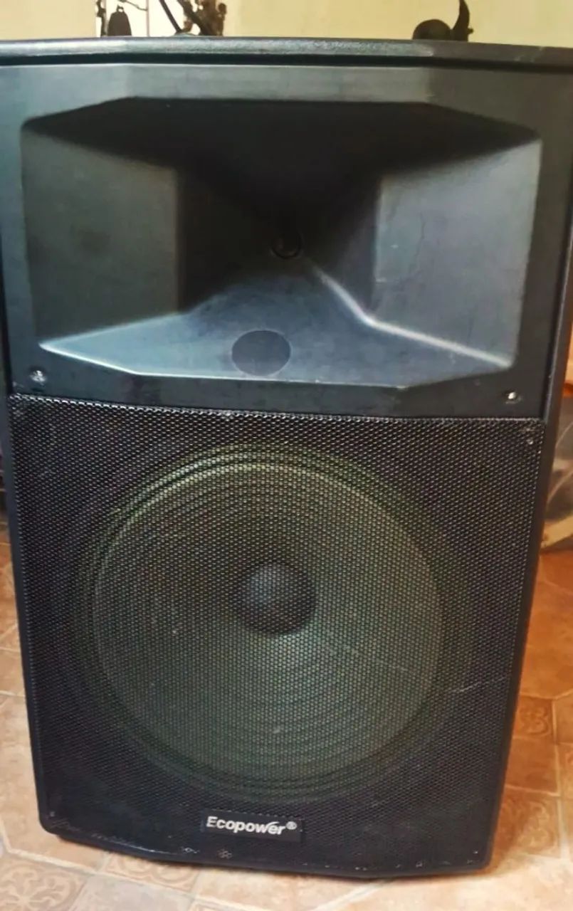 caixa de som amplificada Ecopower EP-1926