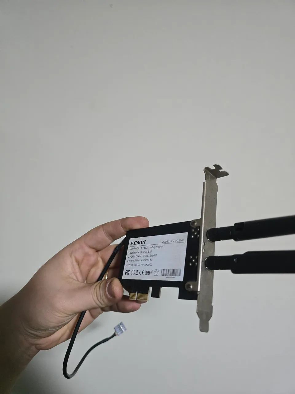 Placa de rede + BLUETOOTH PCI FENVI  - Foto 3