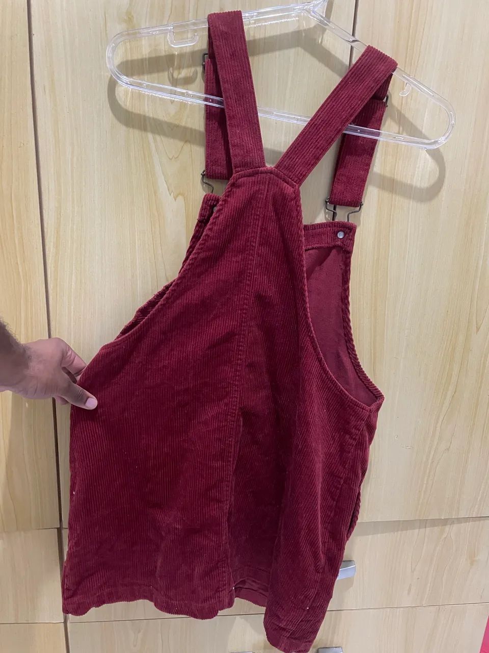 Jardineira jeans feminina  - Foto 2