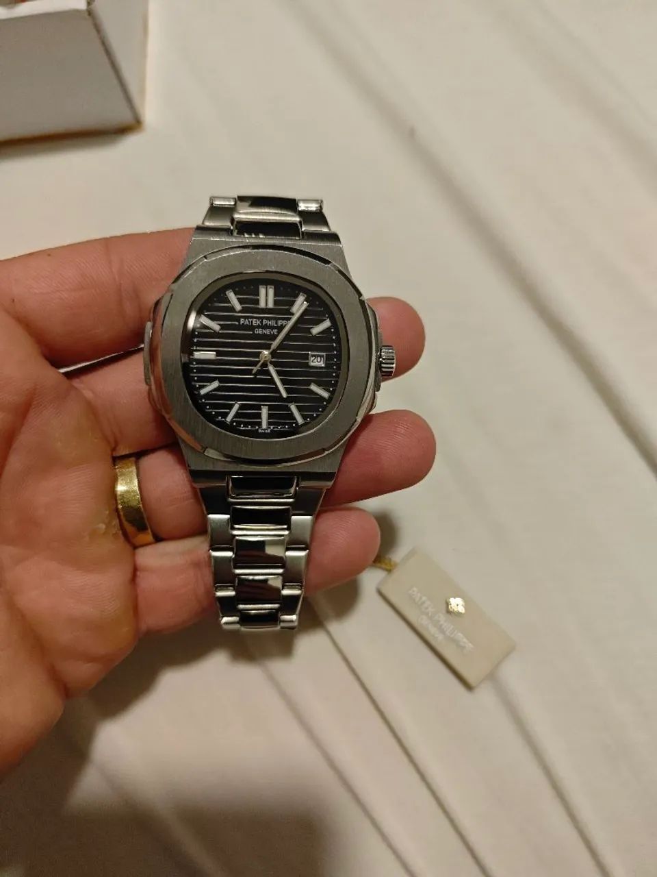 Relógio Patek Philippe Aço