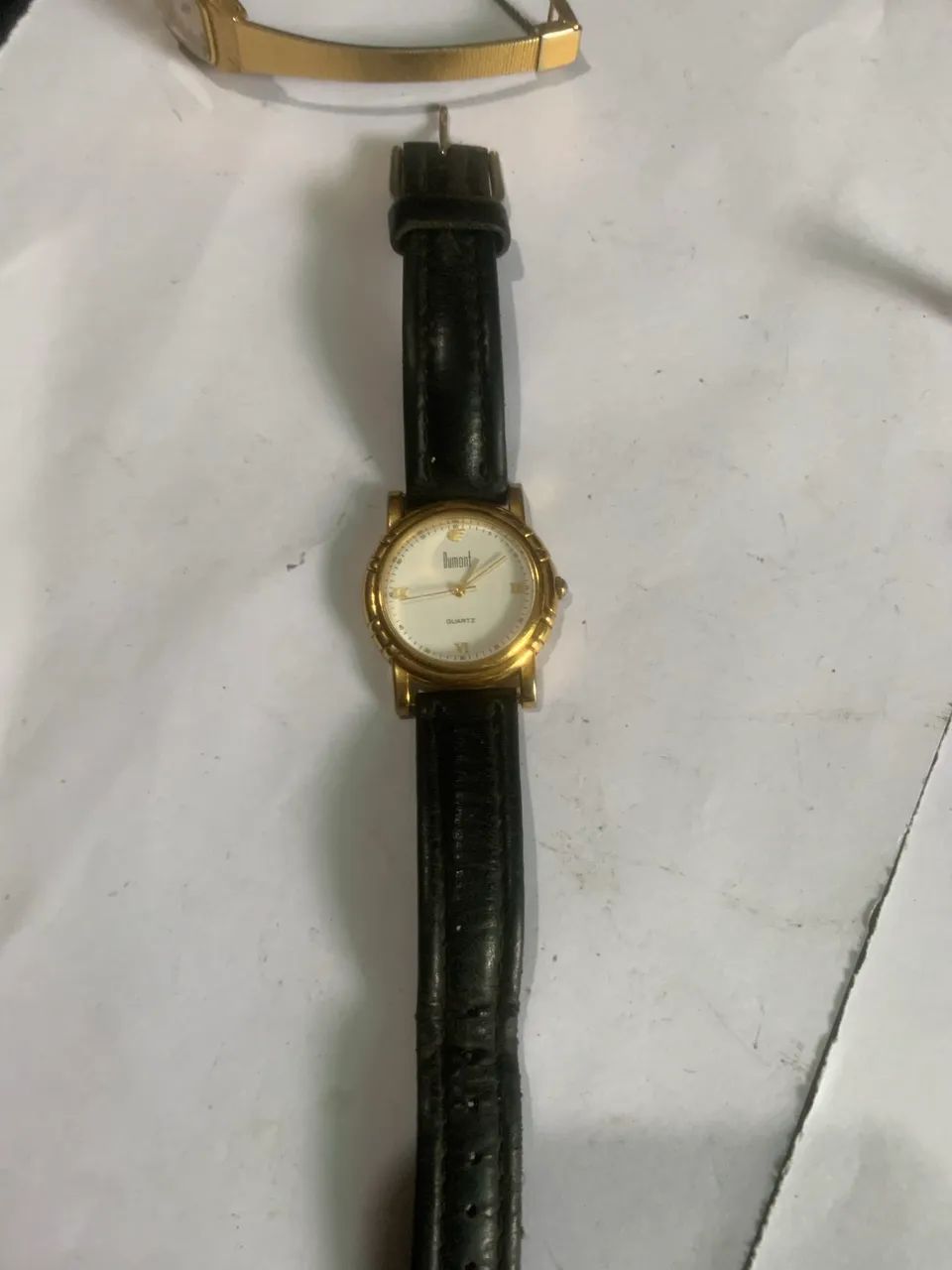 relógio de pulso feminino vintage Dumont Quartz  - Foto 4