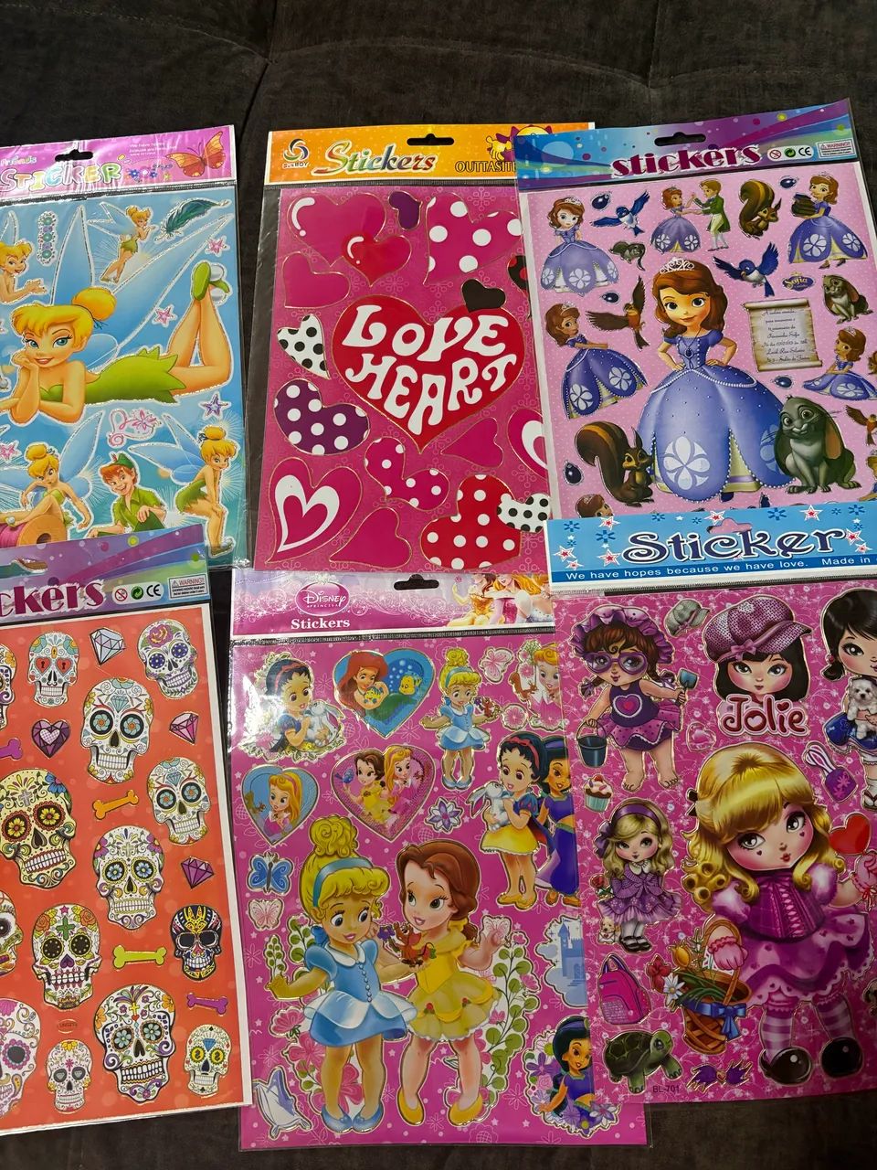 Lote adesivos vintage papelaria  - Foto 3