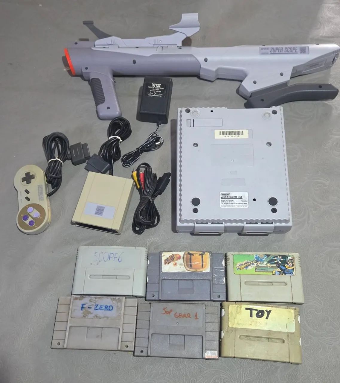 Super nintendo completo com scope - Foto 2