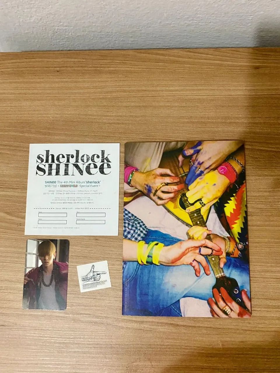 Album KPOP SHINee - Sherlock (4th mini album) CD Original Especial