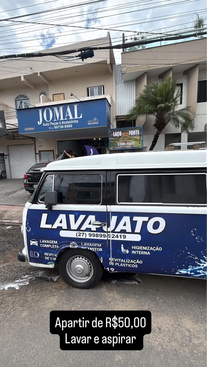 Lava jato kombi