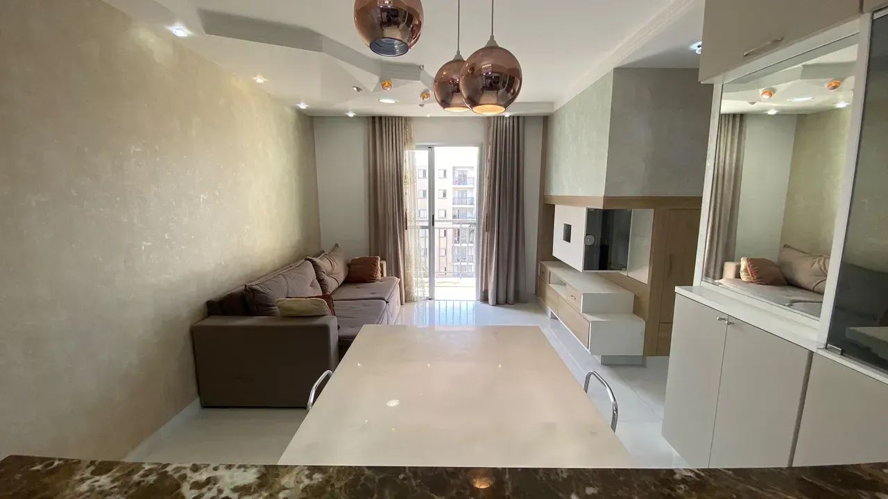 Apartamento mobiliado para aluguel 78M² com 3 quartos 2 banheiros - Foto 5