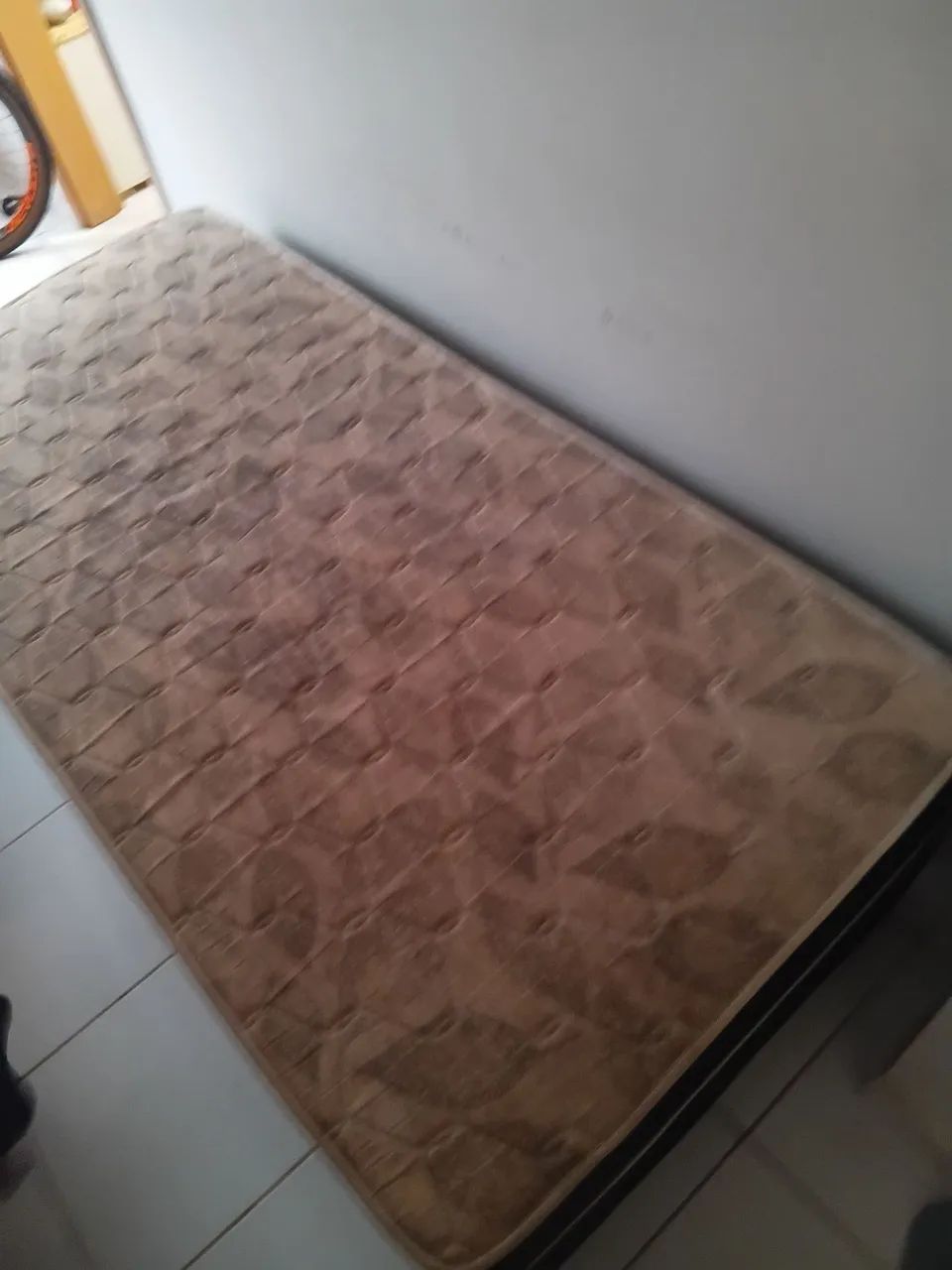 CAMA SOLTEIRO USADA - Foto 3