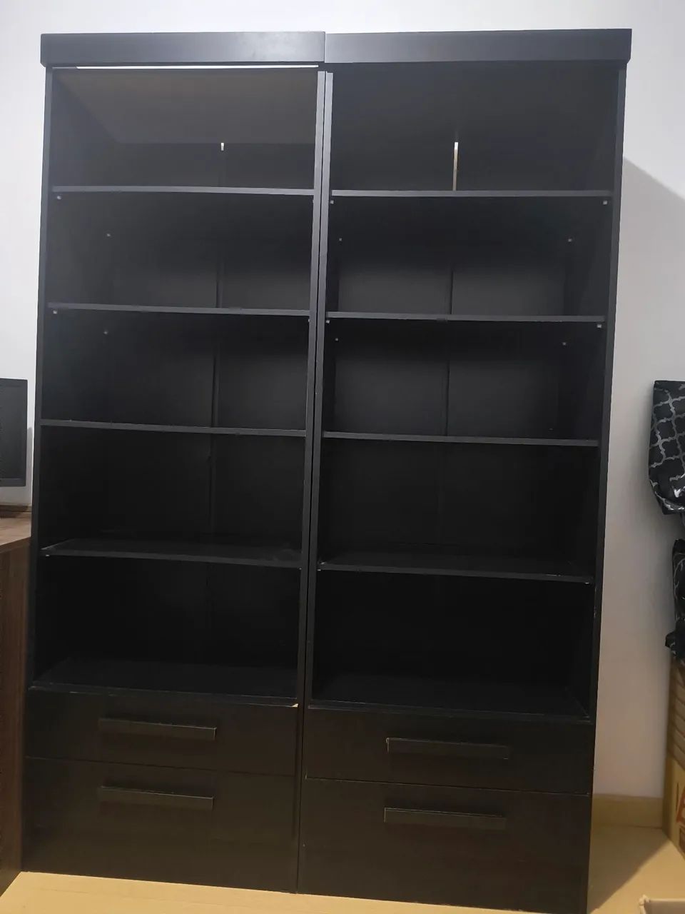 2 estantes para escritório com gaveta  - Foto 2