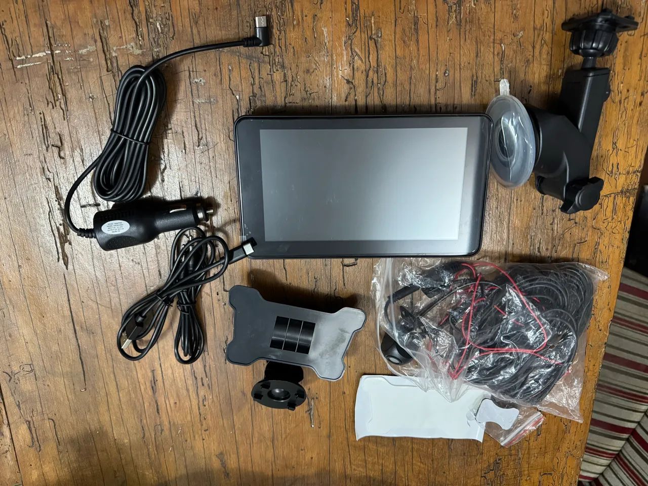 CarPlay Apple e Android auto eleacc - com câmera - tela para carro  - Foto 2