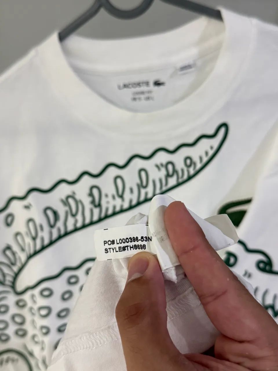 Camisa Lacoste Loose Fit TAM.G - Foto 3