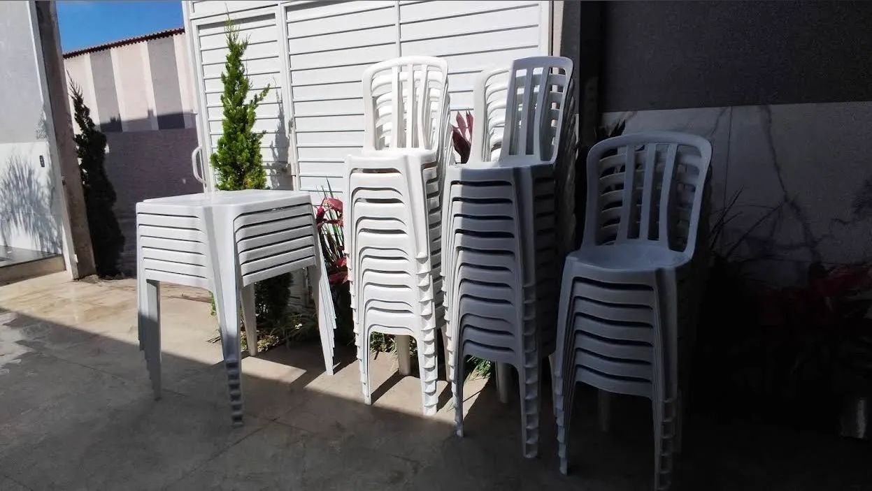 Aluguel de Mesas e Cadeiras para Festas e Eventos - Foto 3