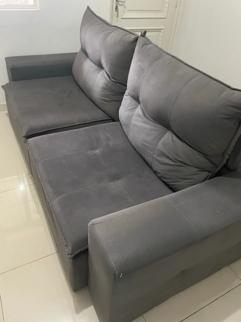 Sofá retrátil 2 lugares  - Foto 5