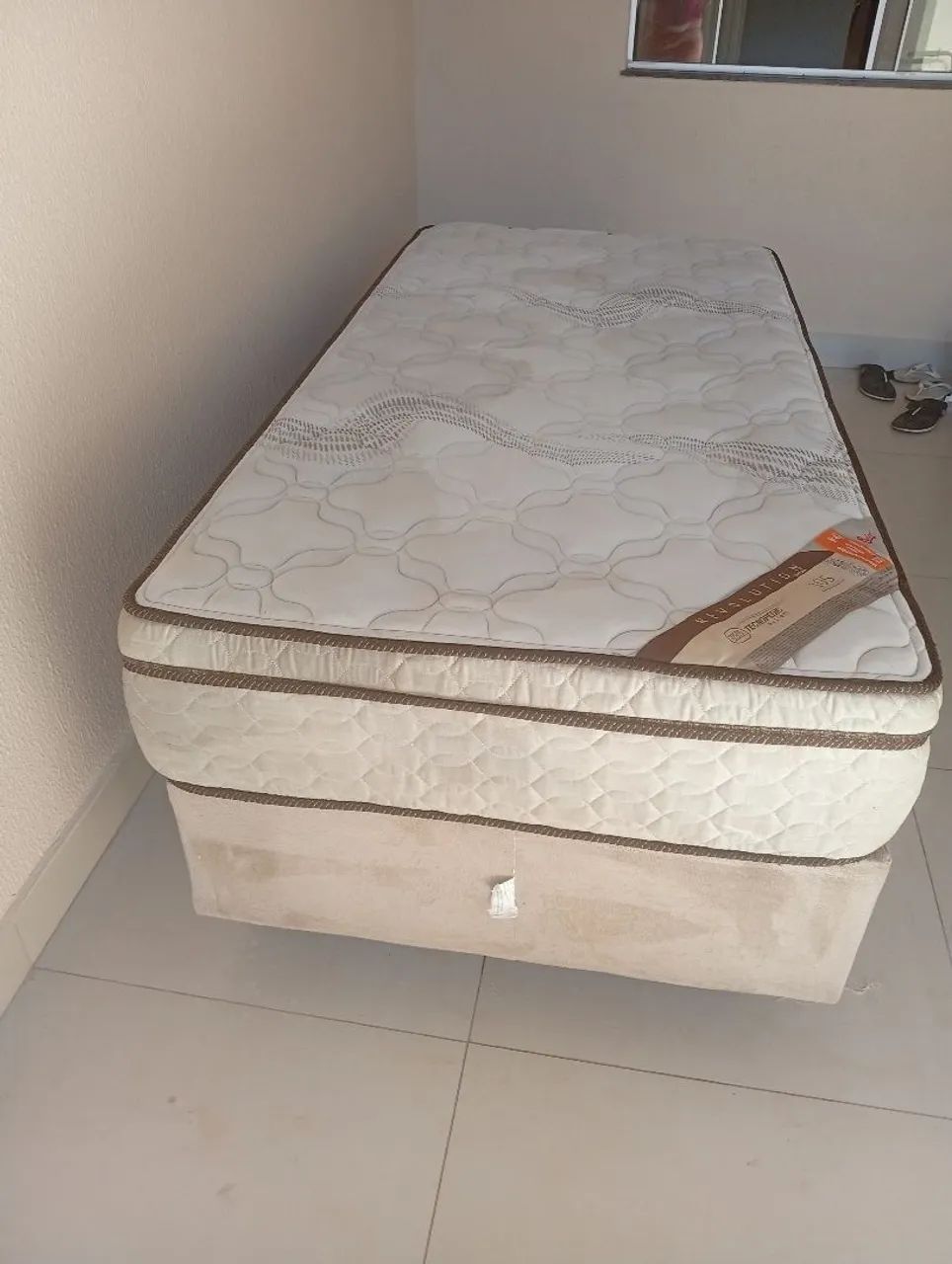 Vendo cama solteirão  - Foto 4