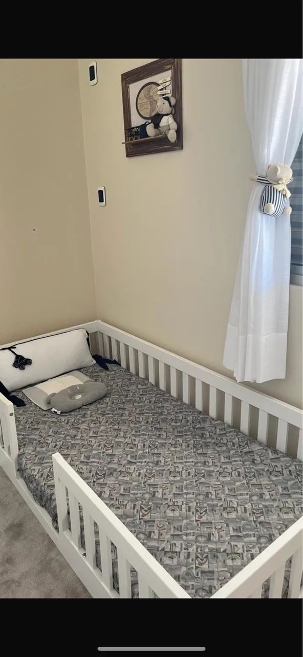 Cama de solteiro quarto de criança 