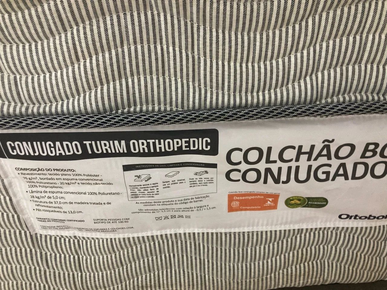 Colchao box conjugado Ortobom - Foto 2