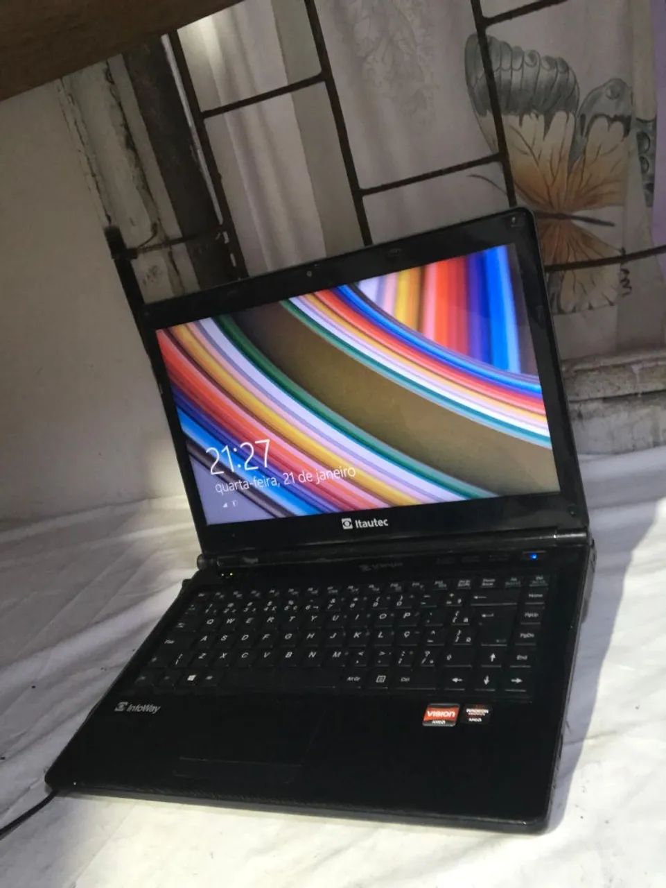 NOTEBOOK DDR3 4GB ACEITO CARTÃO DO GARANTIA 350$ - Foto 3