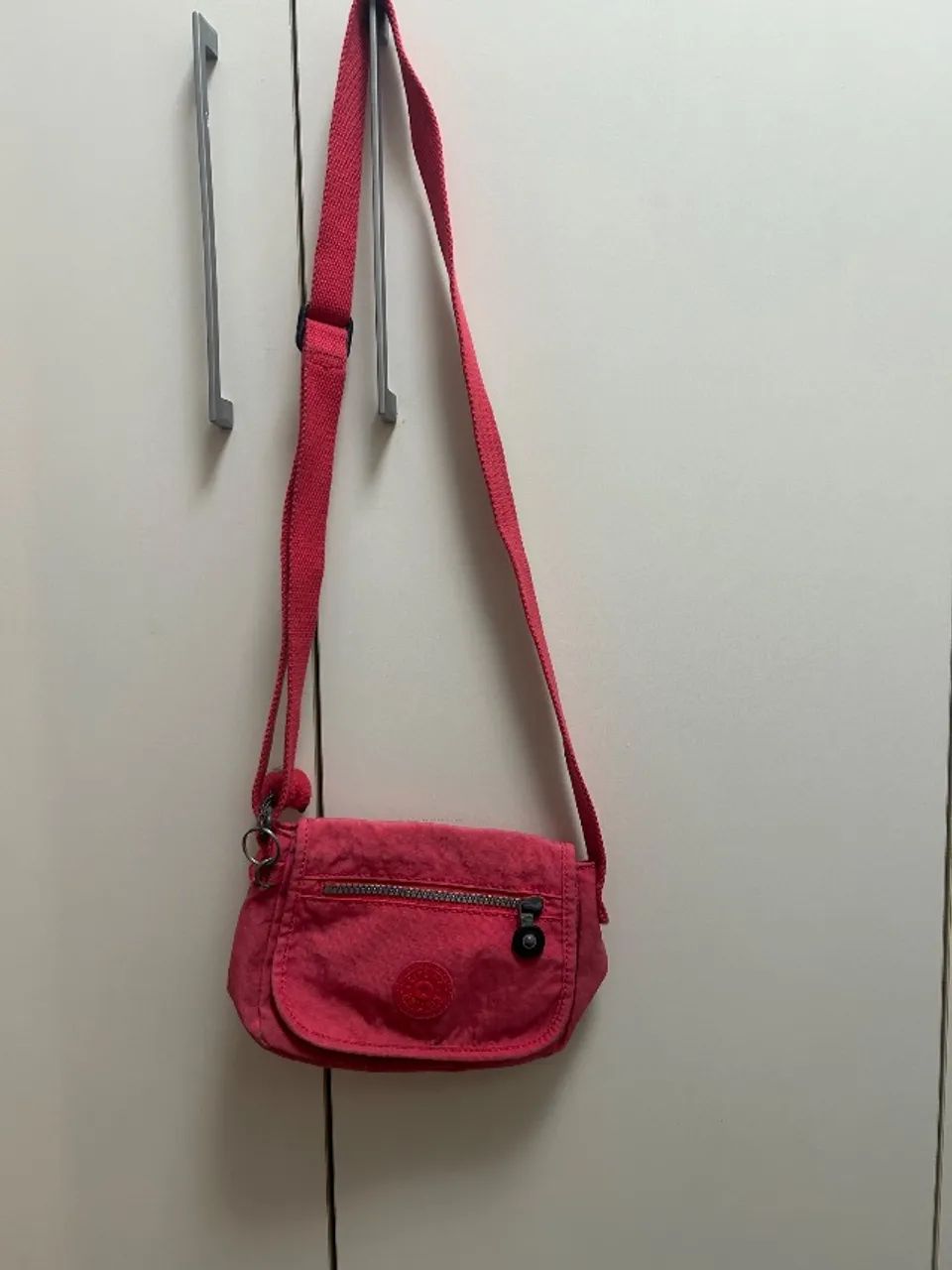 Bolsa pequena Kipling rosa  - Foto 2