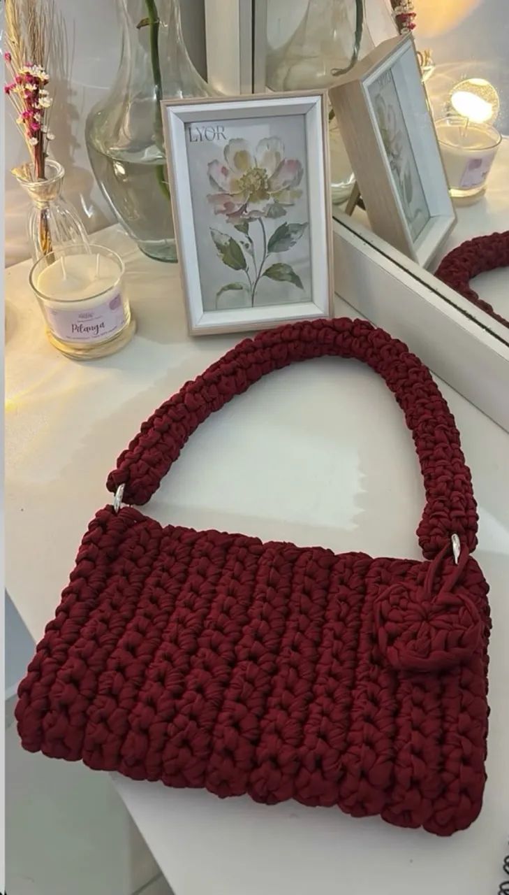 Bolsa Crochê 
