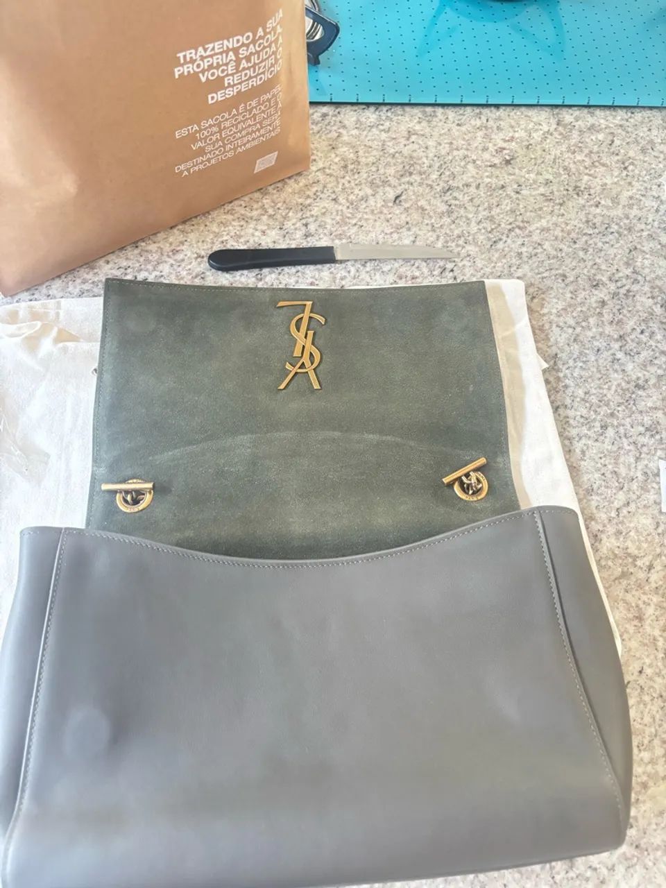 Bolsa de luxo YSL - Foto 4