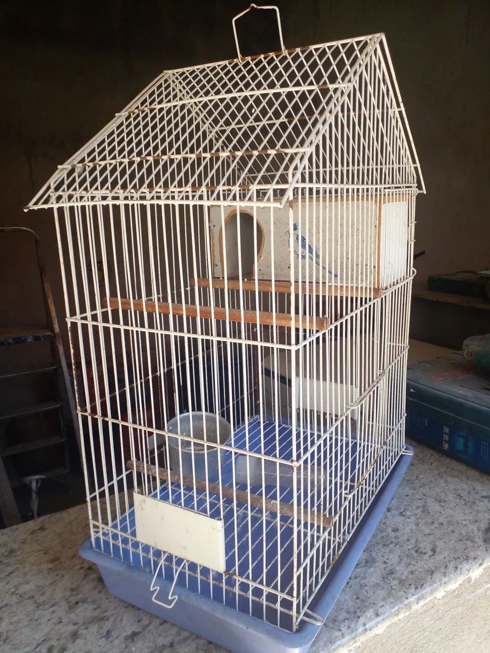 Gaiola em metal, modelo castelo - Foto 5