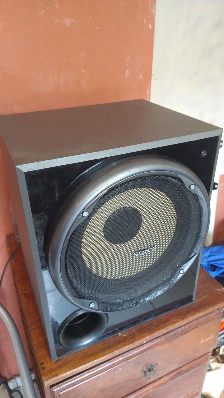 Subwoofer ativo 10 polegadas, sem defeito  - Foto 2