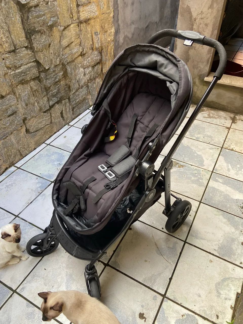 Carrinho de bebê Moisés + bebê conforto e base  - Foto 4