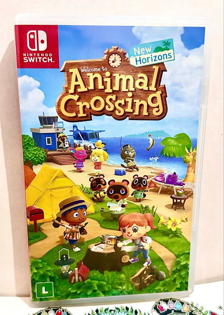 Animal Crossing: New Horizons p/ Nintendo Switch - Semi-novo, Impecável!