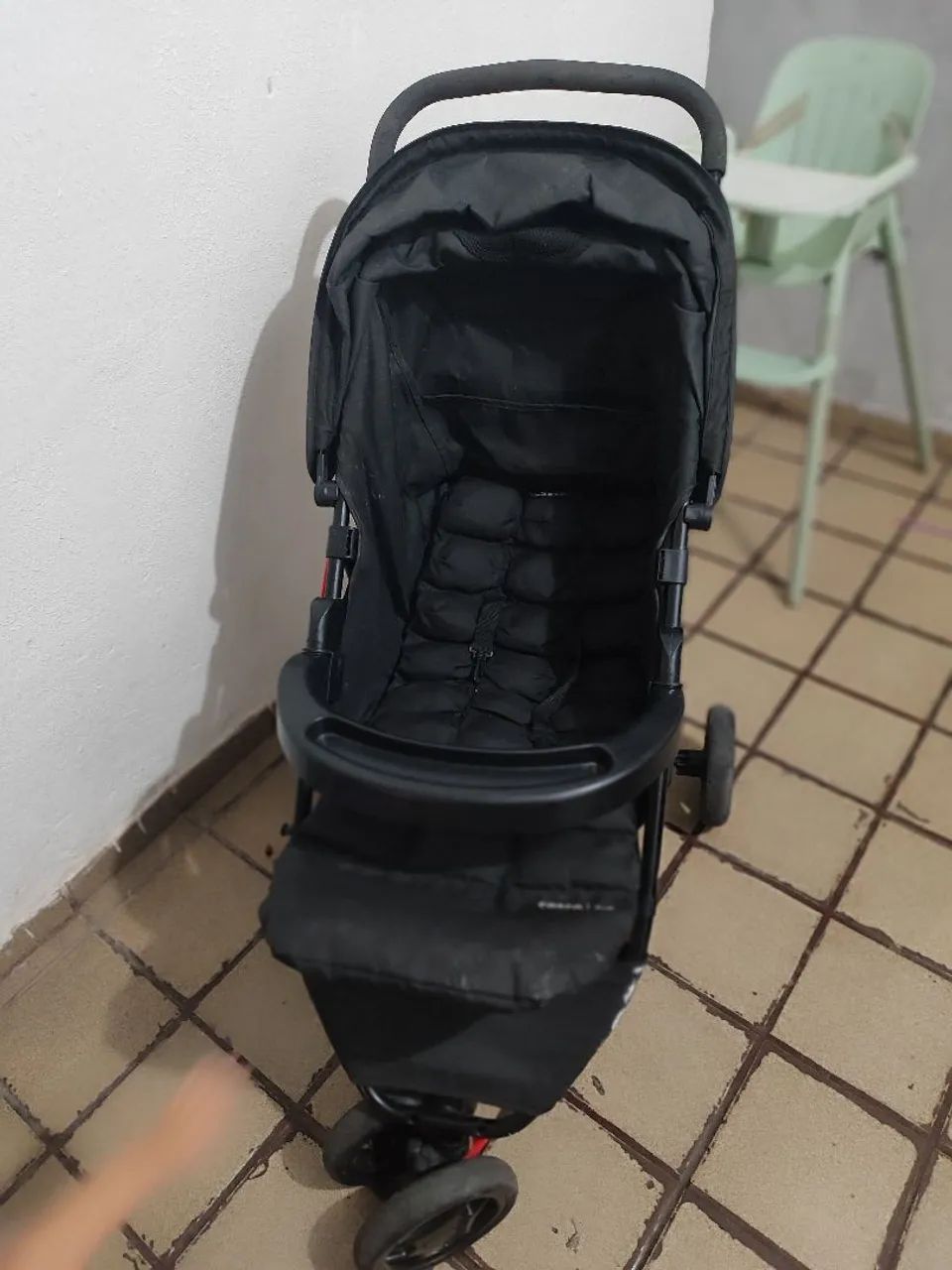 Carrinho de bebe e bebê conforto  - Foto 3