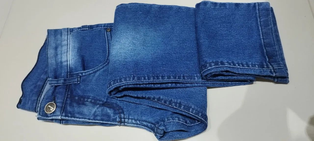 Calça jeans Denim Elastano Tam 10 da Pollice Office - Foto 5