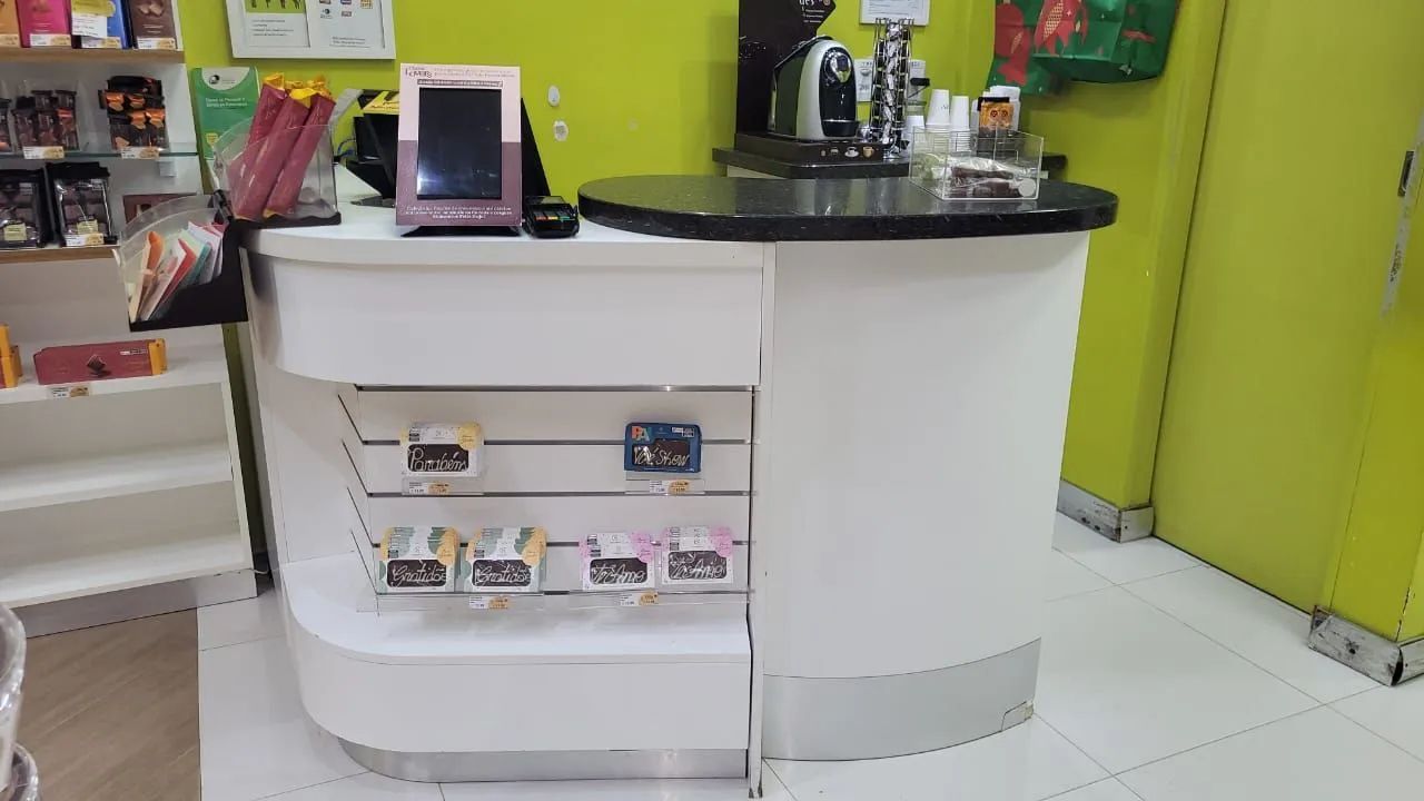 Balcão de atendimento para loja