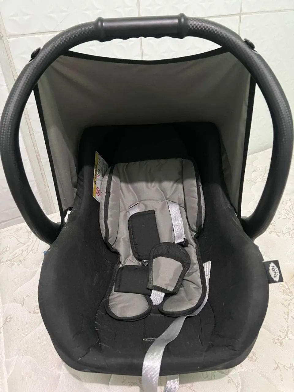 Carrinho de bebê e bebê conforto  - Foto 4