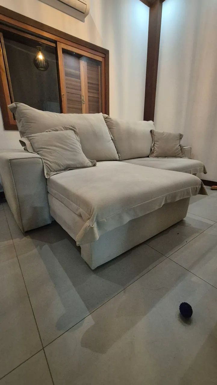 Sofá retrátil 4 lugares - Foto 2