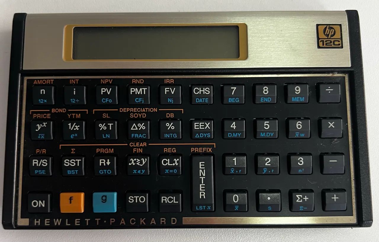 HP 12C Original Hewlett-Packard - Muito conservada  - Foto 2