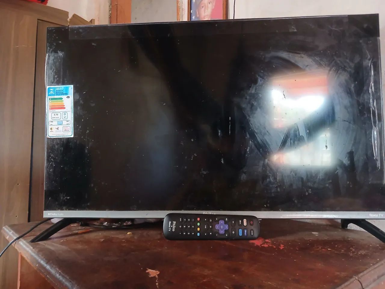 Vendo televisão smart de 32 polegadas seminova  - Foto 2