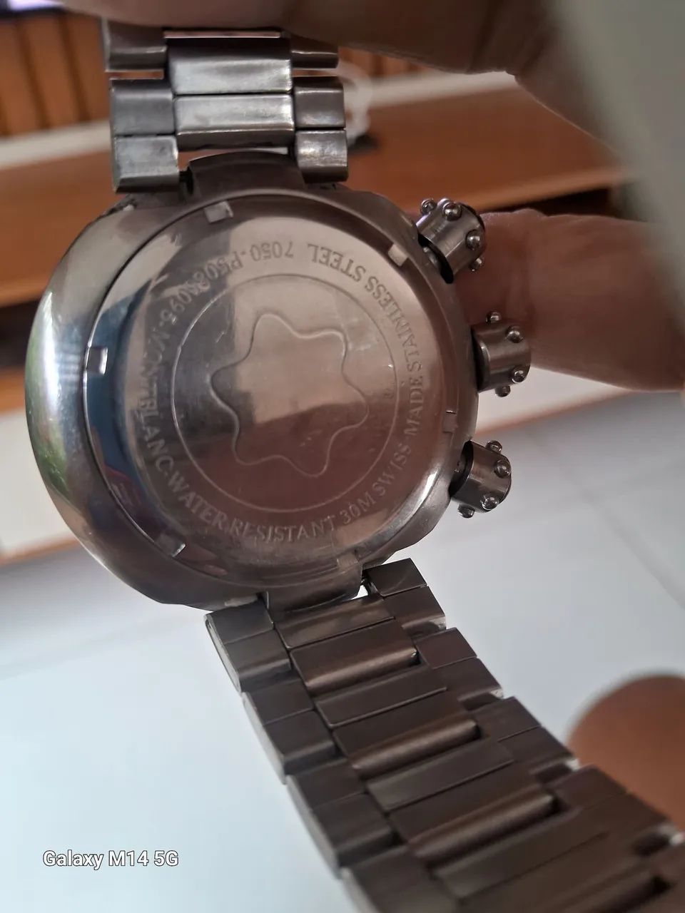 Relogio montblanc cronografo - Foto 3