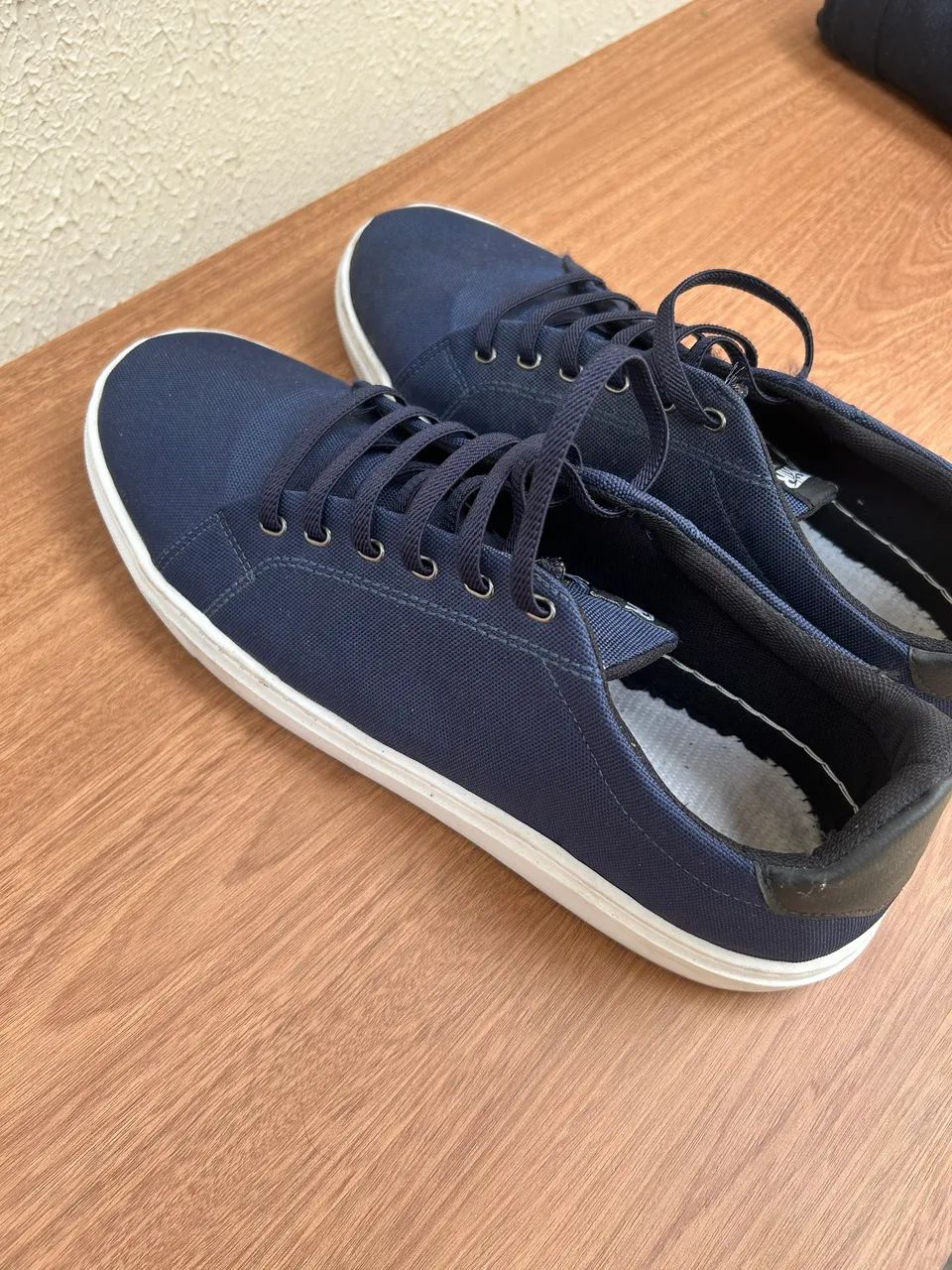 Tênis Casual Azul Marinho - Foto 4
