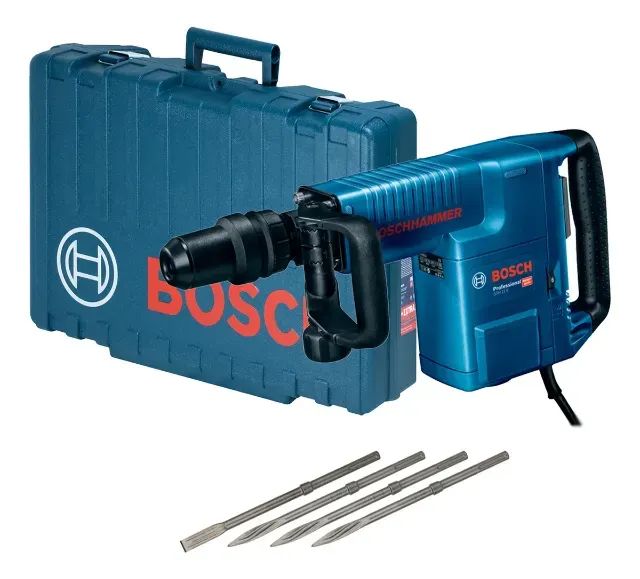 Martelete Demolidor GSH 11 E 1500W em maleta Bosch