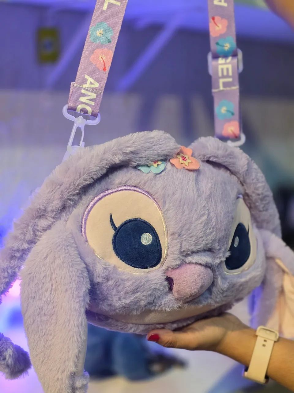 Angel Stich Bolsa em Pelúcia  - Foto 2