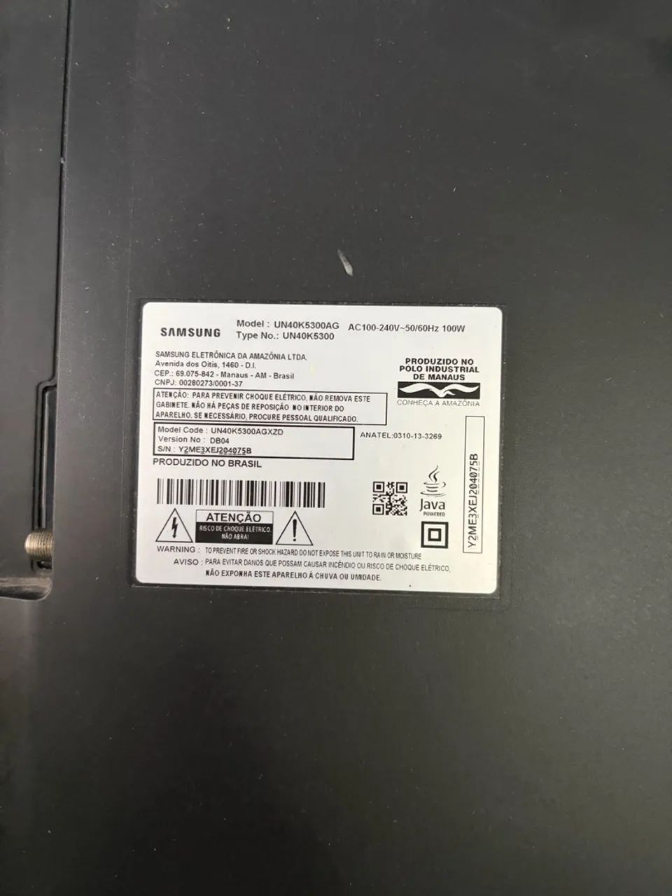 Vendo smartv Samsung 40 polegadas  - Foto 3
