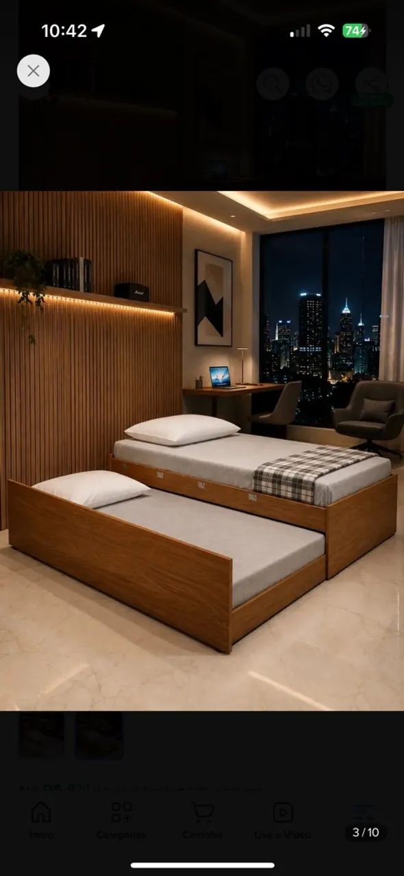 Sofá cama solteiro e casal  - Foto 4