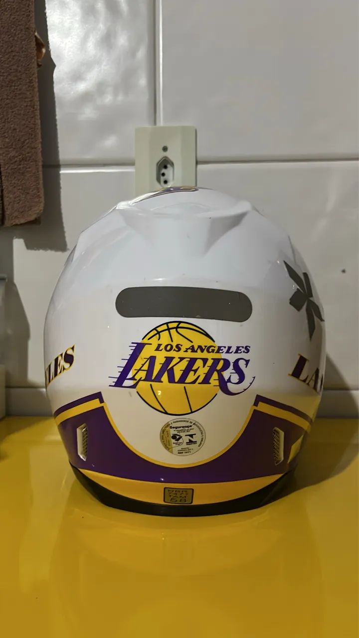 Capacete lakers - Foto 3