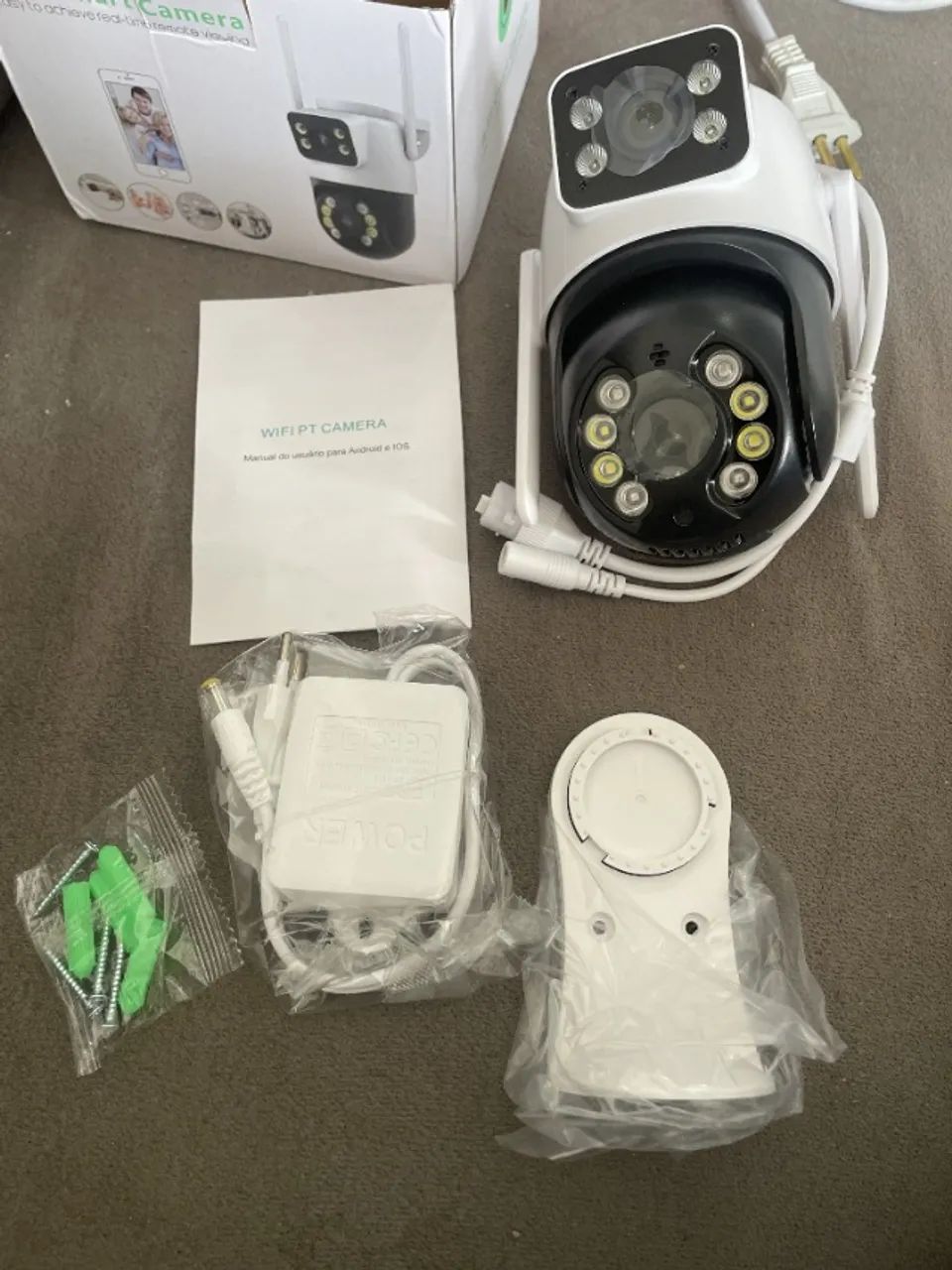 Câmera de segurança wifi via app