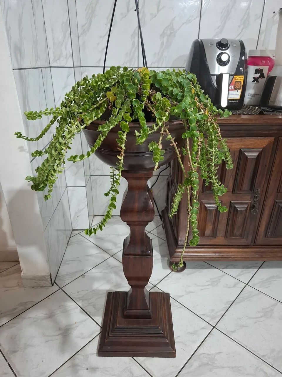 Cuba de madeira antiquário 