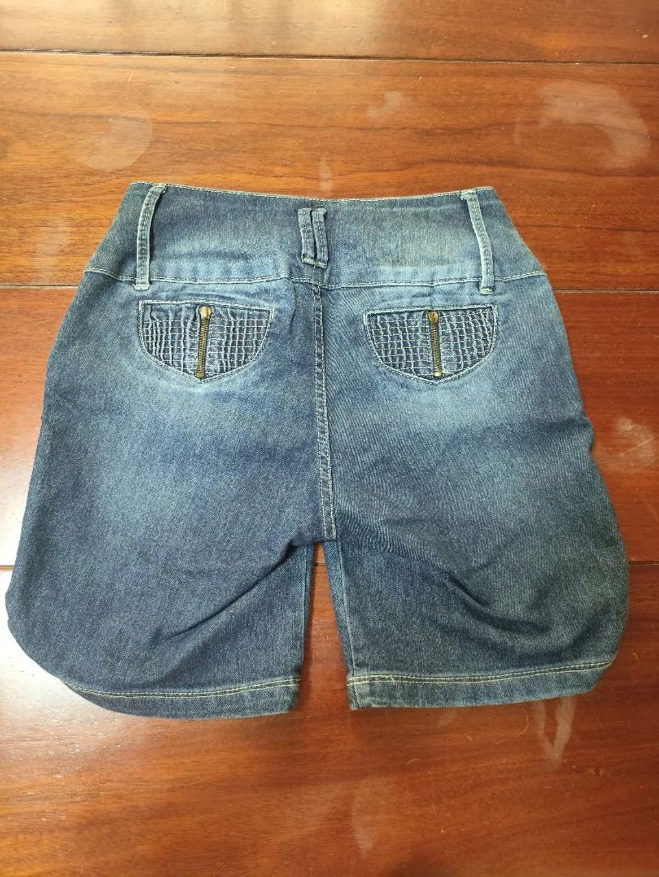 (NOVA) Bermuda Jeans Tamanho 42 - Foto 3