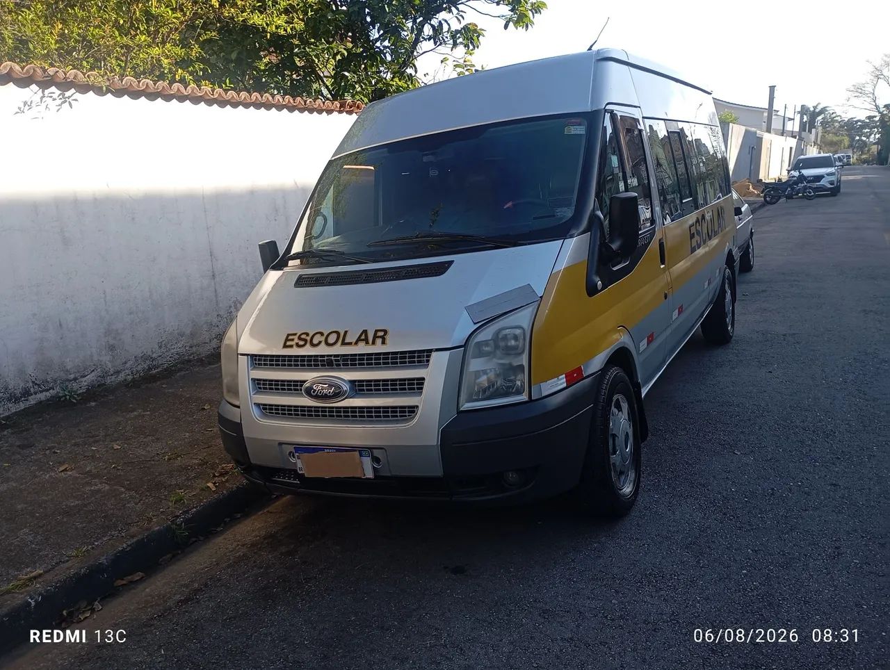 Ford transit 2013 passageiro/escolar