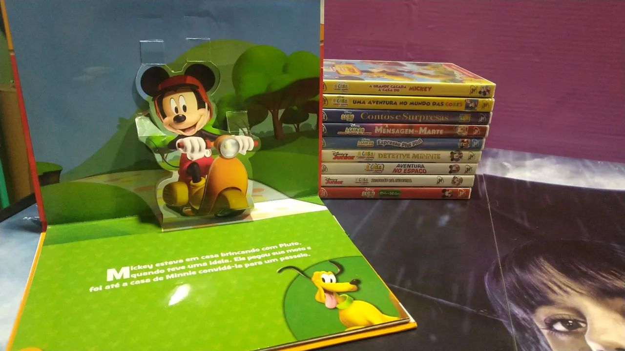 Dvds A Casa do Mickey 9 unidades + Brinde - Foto 3